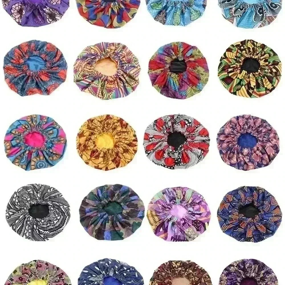 6pcs Wholesale Satin Hair Bonnet